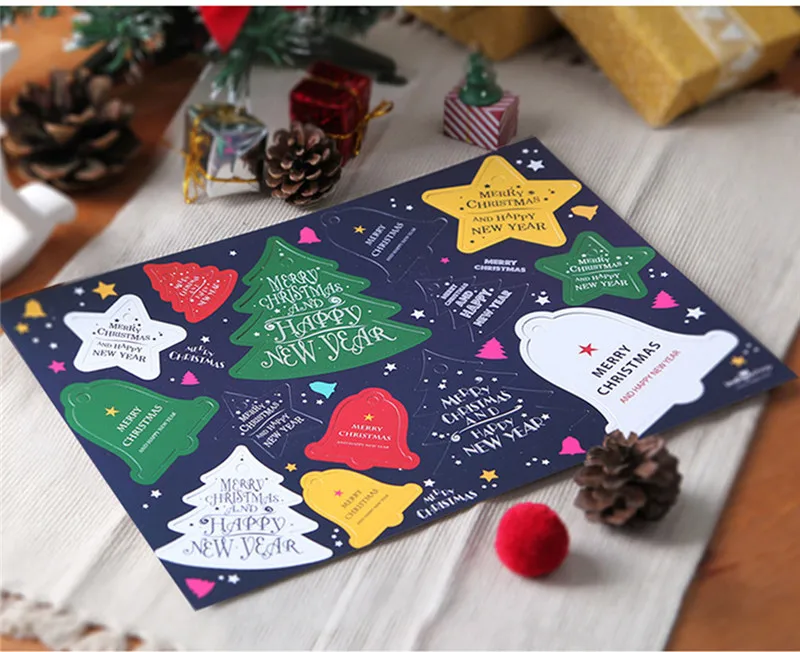 1-Sheet-Decorative-Merry-Christmas-Paper-Gift-Tags-Label-Hanging-Cards-DIY-Home-Party-Decorations-Christmas-5