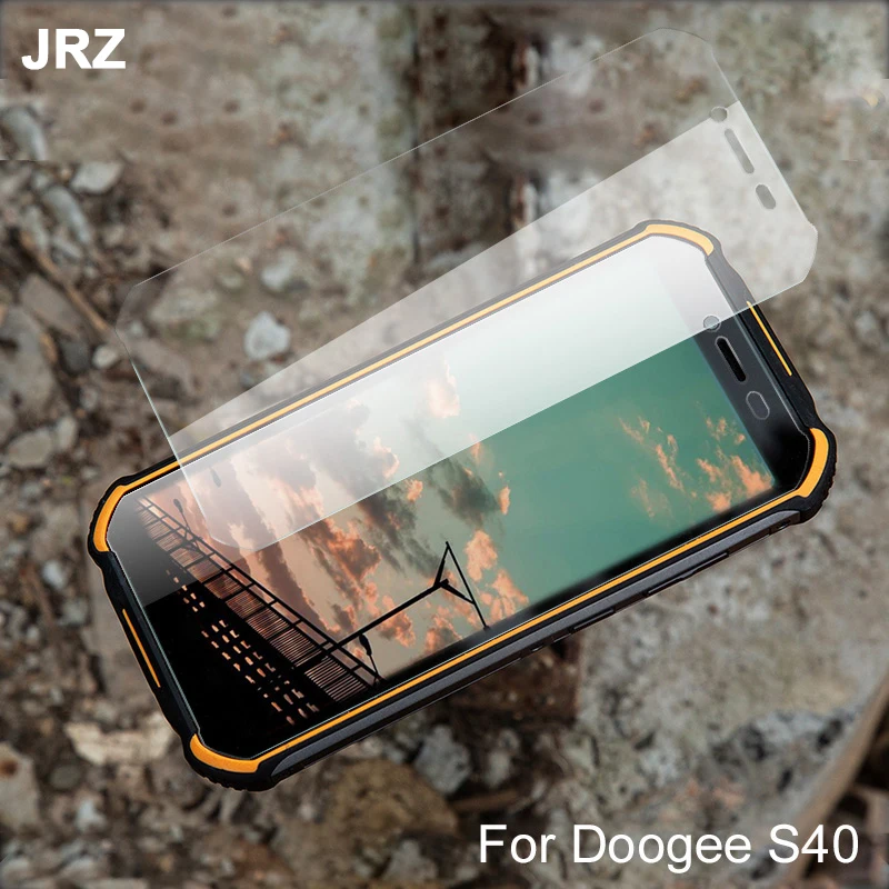 

JRZ For Doogee S40 Phone Glass Film Screen Protector Ultra Thin Film 5.5inch For Doogee S40 Transparent Protective Tempered Film