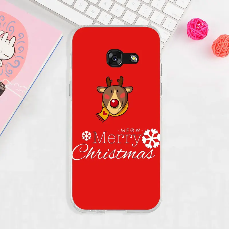 Merry Christmas Tree подарок силиконовые мягкие чехлы для телефона из ТПУ Samsung Galaxy J1 J2 J3 J5 J7