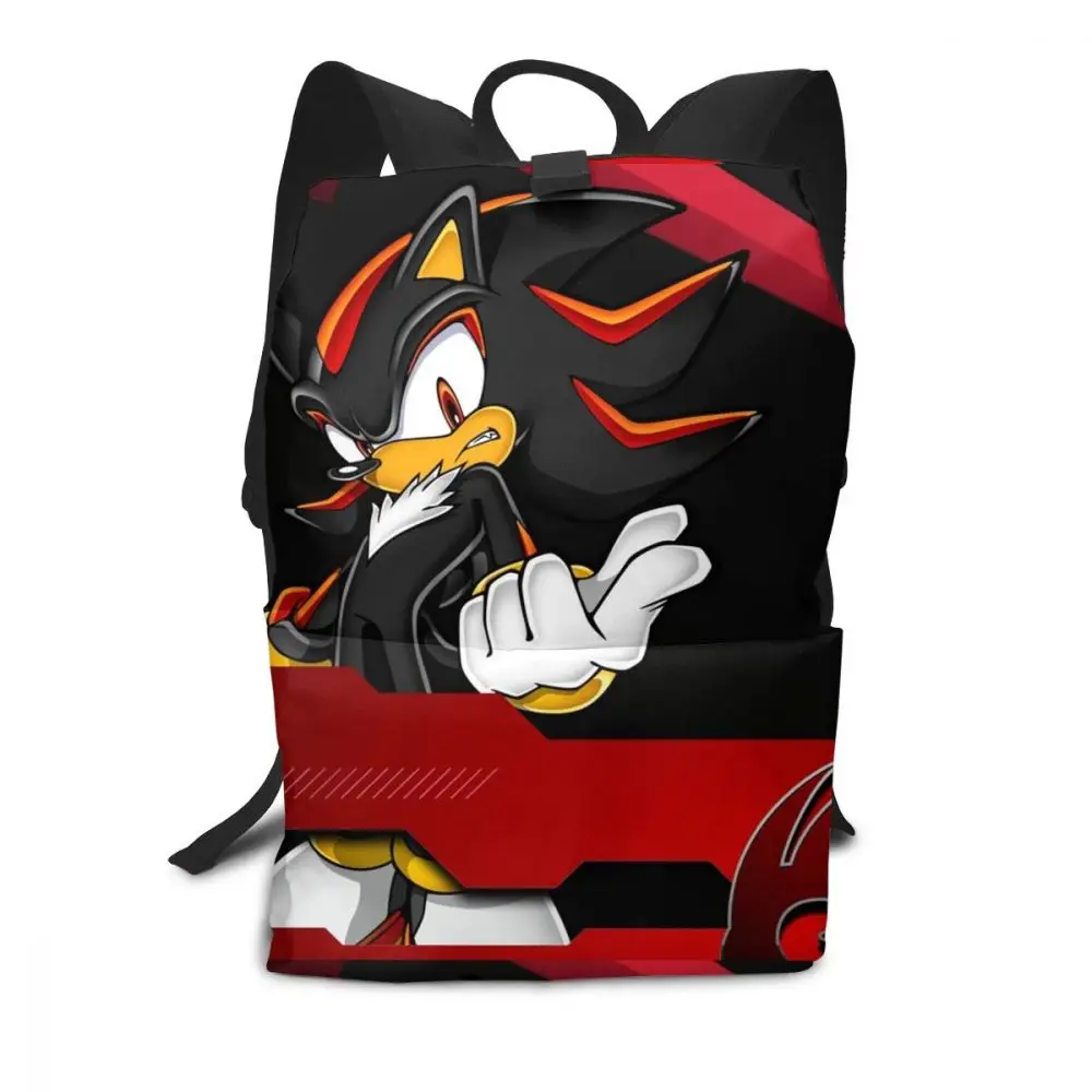 Shadow Sonic рюкзак Shadow The Hedgehog рюкзаки с рисунком высокого качества Сумка многофункциональная спортивная мужская-Женские трендовые сумки