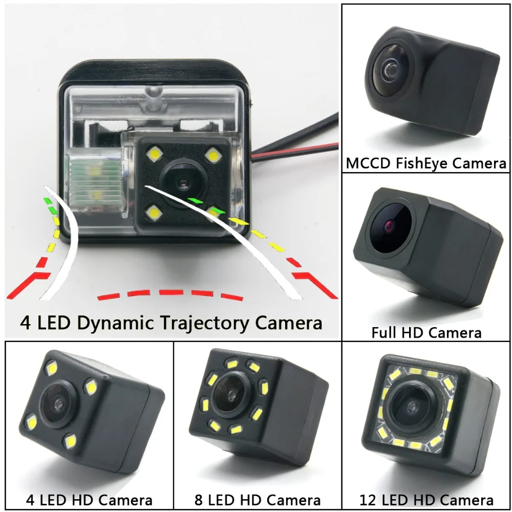 

HD Dynamic Trajectory Tracks Rear View Reverse Camera for Mazda 6 Atenza M6 CX7 CX-7 CX9 CX-9 Mazda 3 M3 Car Parking Monitor