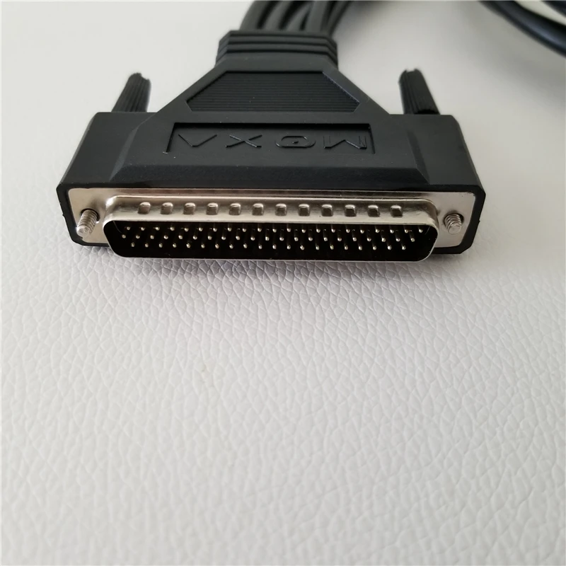 MOXA CP 168U V2 8 последовательный RS232 PCI многопортовая последовательная карта 62Pin до 8x9Pin