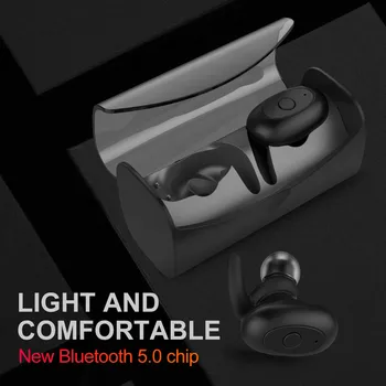 

For Samsung S10 Twins Wireless Bluetooth 5.0 Stereo Headset In-Ear Earphones MIC For Samsung S10