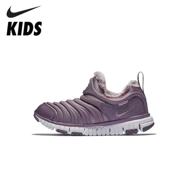 

NIKE DYNAMO FREE SE (PS) Increase Villus Caterpillar Kids Keep Warm New Pattern Children's Comfortable Running Shoes#AA7216