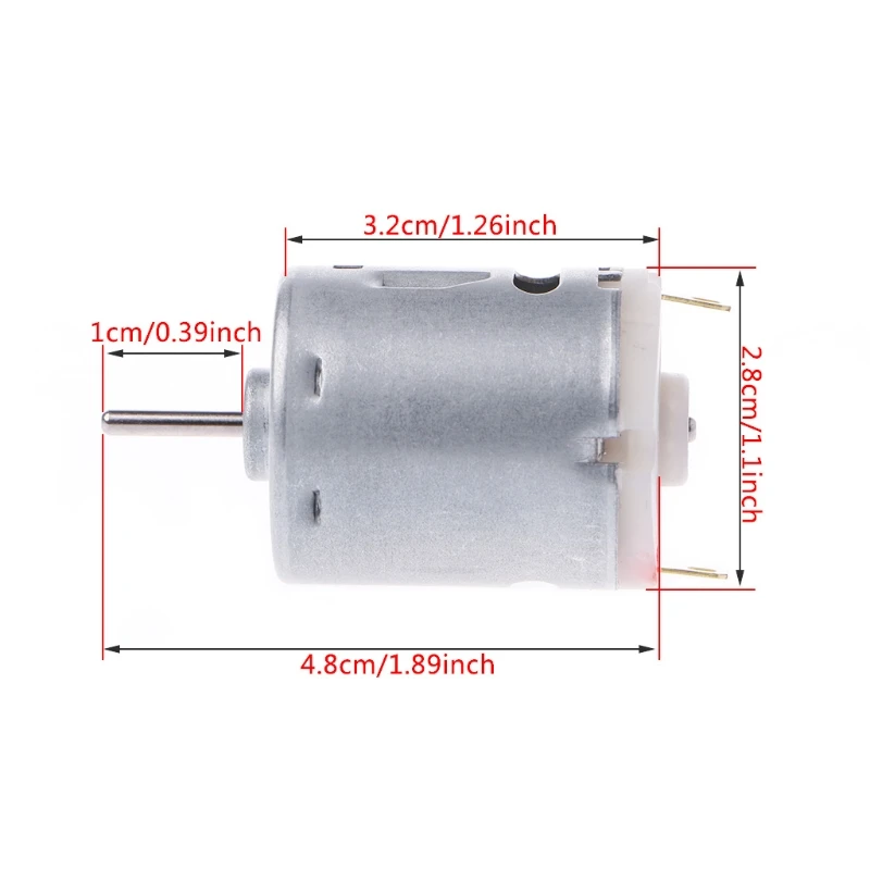DC 3 36V 4500 25500RPM щетка мощный магнитный двигатель высокоскоростной робот мотор