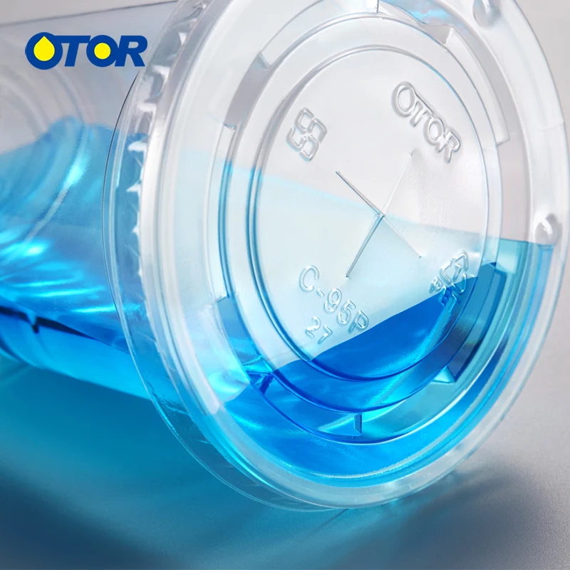 OTOR 10 шт крышка чашки одноразовая ПЭТ PP пластиковая переключателя для и чаши