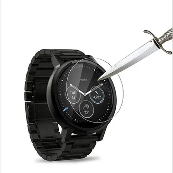 

2pcs Tempered Glass Protective Film Guard For Motorola Moto 360 42mm 46mm 1&2 Generation 2nd Sport Watch Screen Protector Cover
