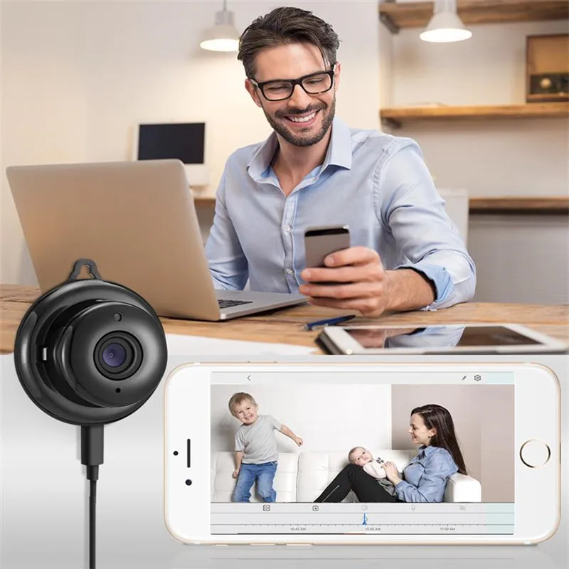 Digoo Dg-myq 2.1 Milímetros Lens 720p Mini sem Fio Wifi Visão Noturna Monitor do Bebê Câmera ip Onvif Segurança Casa Inteligente Monitor de 11 câmera de segurança ip onvif monitor do bebê