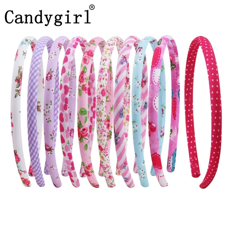 

1pc 1cm Headbands Ribbon Hairband Women Covered Hair Accessories Multicolor Headpieces Satin Polyester Jewelry DIY boho Headwear