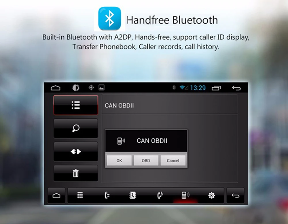 Sale 2 Din Car Radio GPS Android Car Stereo Bluetooth Touch Screen Autoradio USB SD iPhone iPod MP3 TV In Dash Car DVD Player 4