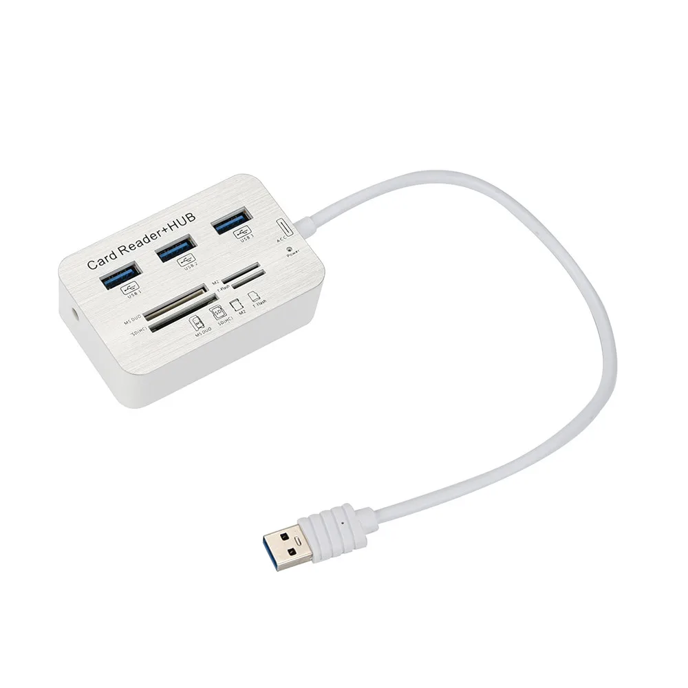 CARPRIE Usb концентратор 3 1 высокое качество порта Алюминиевый USB с MS SD M2 TF мульти в