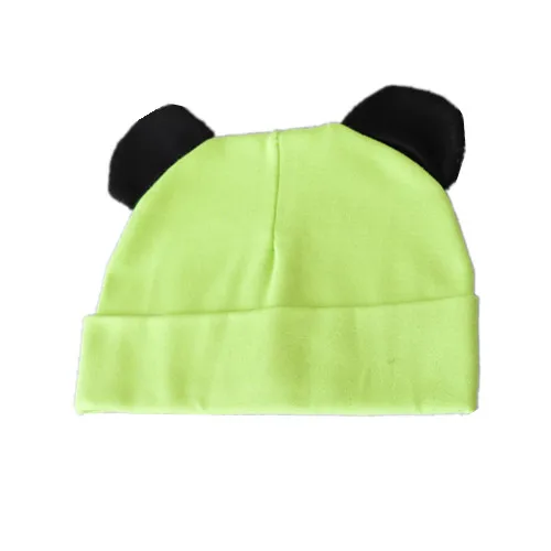 Качественный хлопковый Детский набор из шапки и шарфа, детский шейный платок, детский шарф, воротник, шапка, комплект, реквизит для фотосессии - Цвет: A hat green
