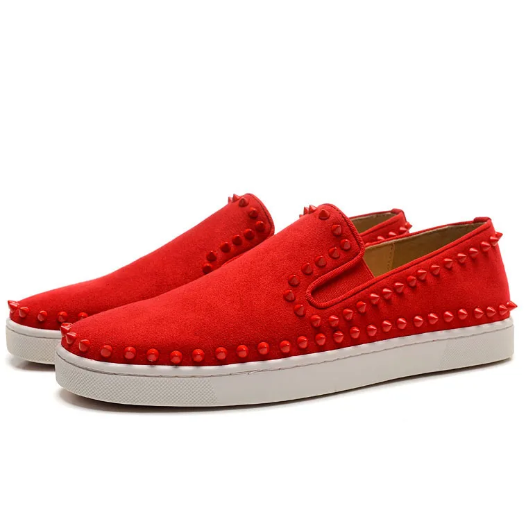 trainers with red bottoms