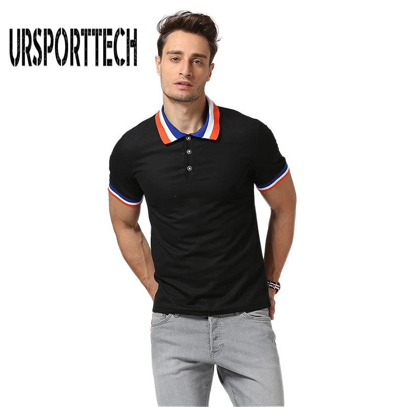 

Summer Polo Shirt Men Classic Striped Cotton Short Sleeve Camisa Polo Masculina Casual Fitness Tops Homme Jerseys Golftennis XXL