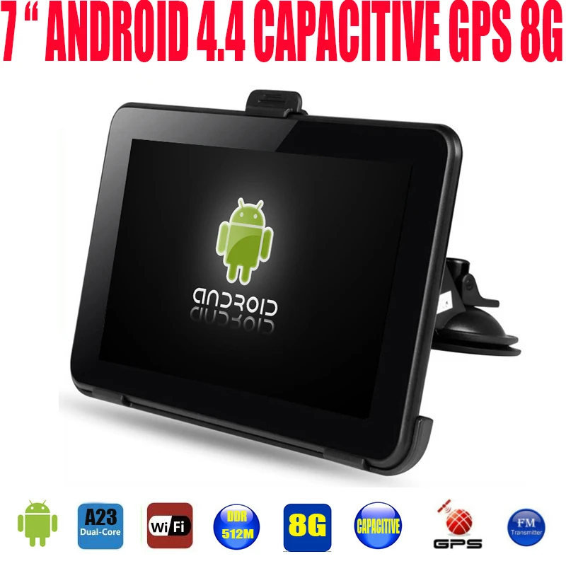 New 7 inch Android GPS Navigation 512Mb 16Gb Truck vehicle Gps Free Map Quad core Tablet