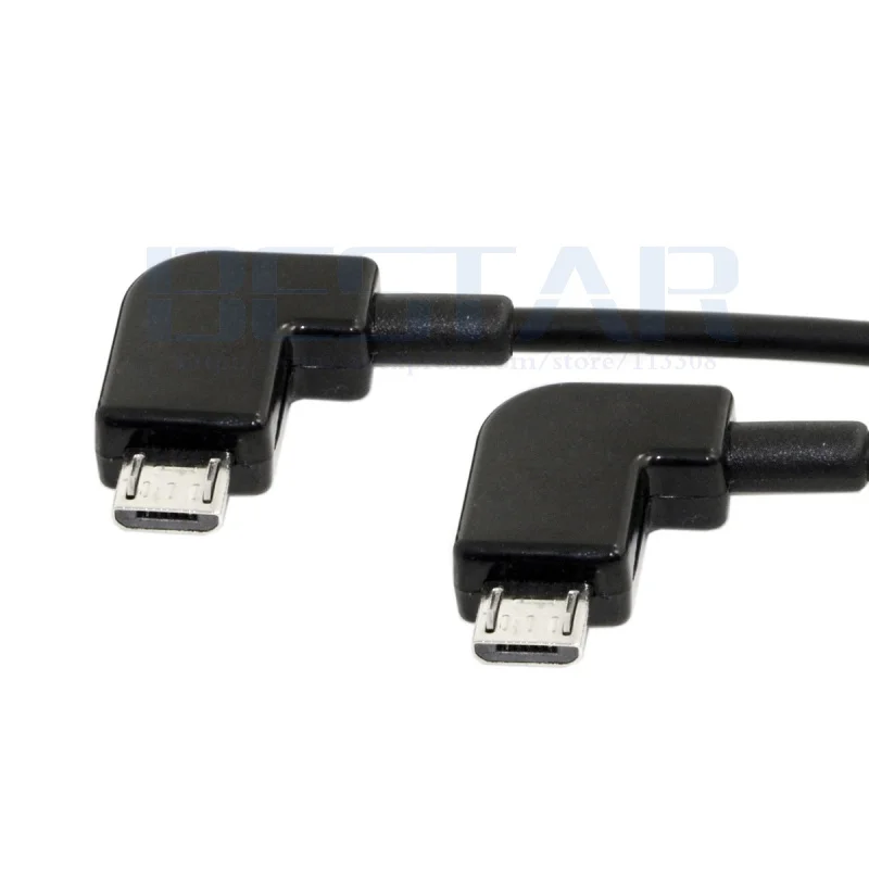 

30CM Elbow Micro USB 2.0 to Micro USB Remote Controller Data Cable 0.3m for DJI Mavic Pro Platinum Mavic Pro RC Accessories