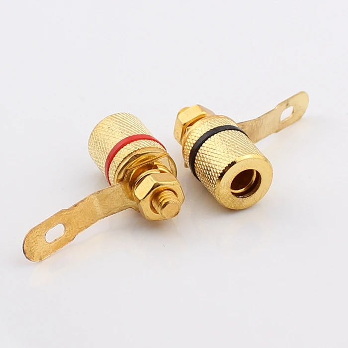 2 пары красные и черные вилки для колонок 22 8 мм|sm plug|speaker pairspeaker speaker |