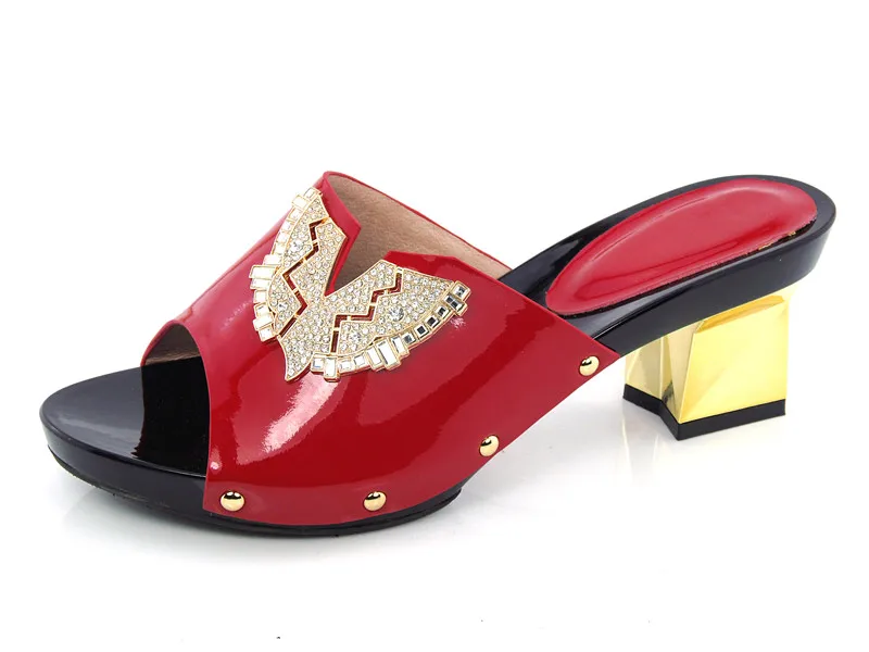 

Good Selling African Sandals Shoes Free Shipping Woman Heels SHoes Woman For Wedding HX1-35