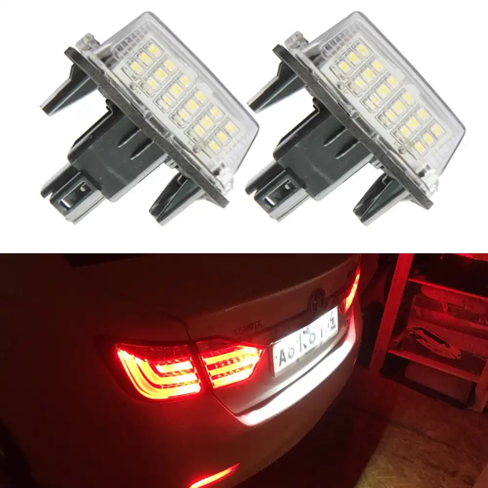 toyota yaris license plate light replacement