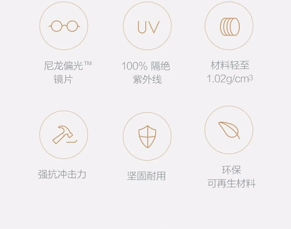 Xiaomi Turok Steinhardt TS нейлон поляризованные солнцезащитные очки красочные ретро УФ-Защита Модные Черные солнцезащитные линзы унисекс