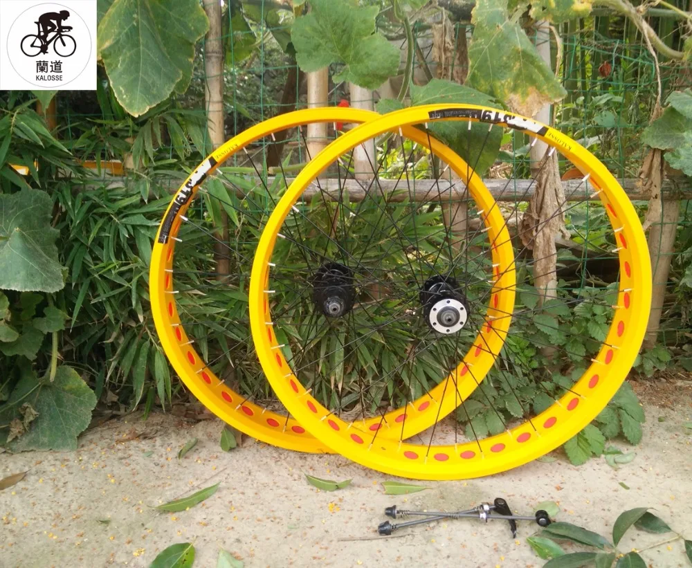 Kalosse DIY цветные колеса для снежного велосипеда F135/ R175mm втулки 26*4 0 шины 80 мм диски 36