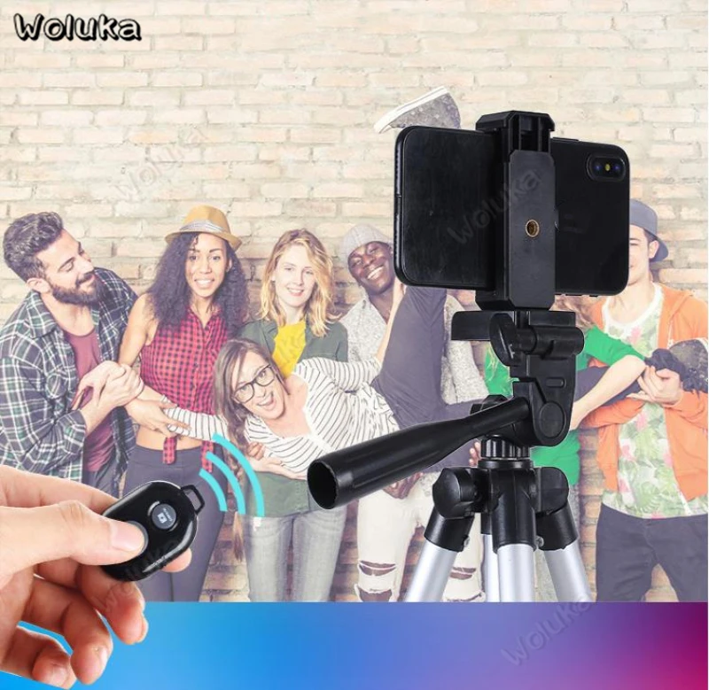 Мини-штатив Комплект мобильный телефон live кронштейн видеокамера Видео selfie открытый desktop якорь штатив CD50 T10