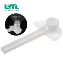 100 шт. кормушки для пчел Duckbill Пчеловодство Мед Входная чаша для воды пчела инструменты для кормления легкий винт на спрайт колы бутылки