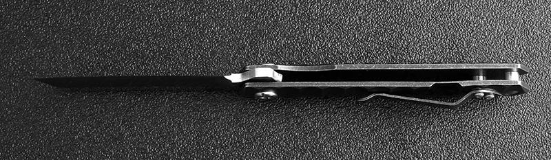 KKWOLF New pocket folding knife D2 blade camping hunting survival tactical knives ball bearing Flip