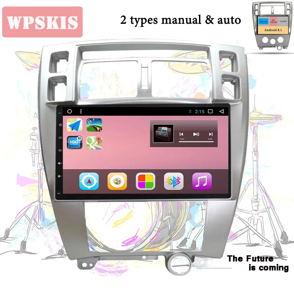  10.1 inch Octa core Android 10.0 car radio for Hyundai Tucson 2006-2008 2009 2010 2011 12 2013 2014