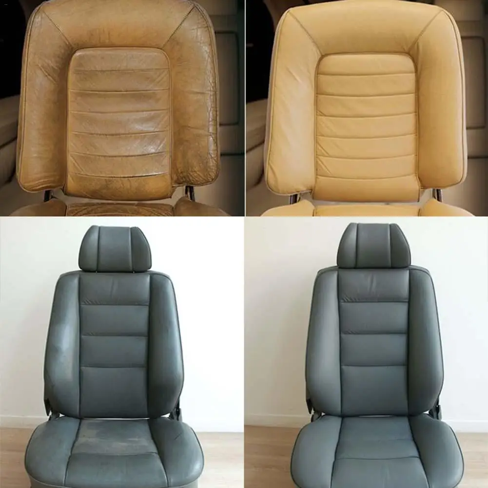 Universal 30ml Car Interior Leather Color Repair 8 Color Optional Auto Car Seat Sofa Coats Holes Scratch Cracks Rips Car Care