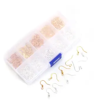 

Copper Ear Wire Hooks Earring Findings Mixed 21mm x19mm( 7/8" x 6/8") - 18mm x12mm( 6/8" x 4/8"), 1 Box (Approx 200 PCs/Box)