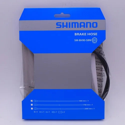 SHIMANO SM BH90 SBM/SS MTB тормозной шланг комплект 1000/1700 мм длина SM-BH90-SBM BH90-SS - Цвет: BH90-SBM 1000mm