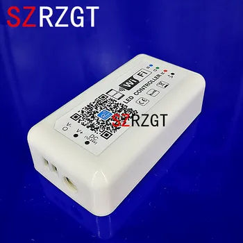 

Wireless WiFi RGB LED Strip Light DC12-24V WIFI LED Controller for RGB LED Strip Smart Control by smartphone