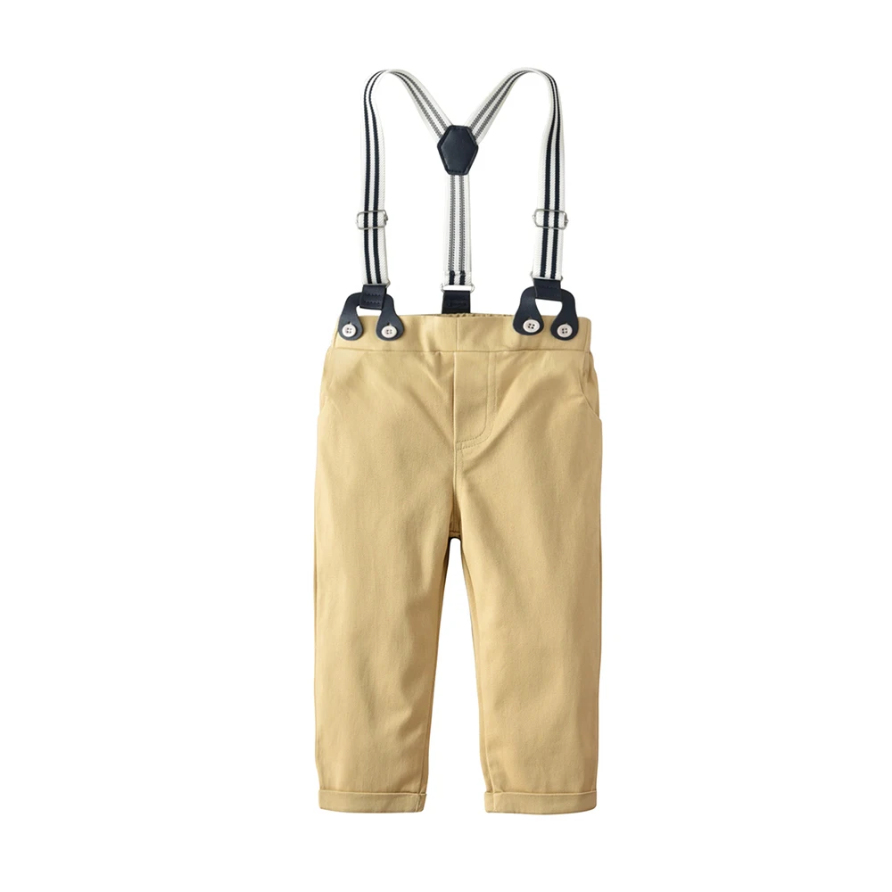 Spring Solid ColorBoys Baby Pants Toddler Kids Casual Autumn Cotton Straight Babies 6-24Months Trousers for Babysuit Trousers 5