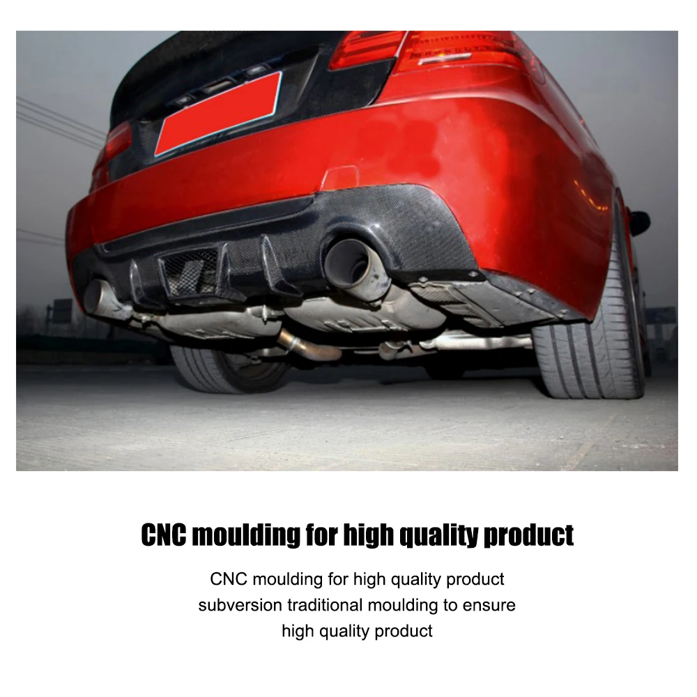 Задний диффузор для BMW E92 335i M Sport Coupe 2008 2011|rear diffuser|rear lipcarbon lip |