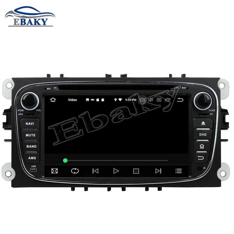 Discount NaviTopia 4GB RAM 64GB ROM Octa Core Android 9.0 Car DVD Player For Ford Mondeo(2007-2010) Tourneo Connect/Transit Connect/S-max 16