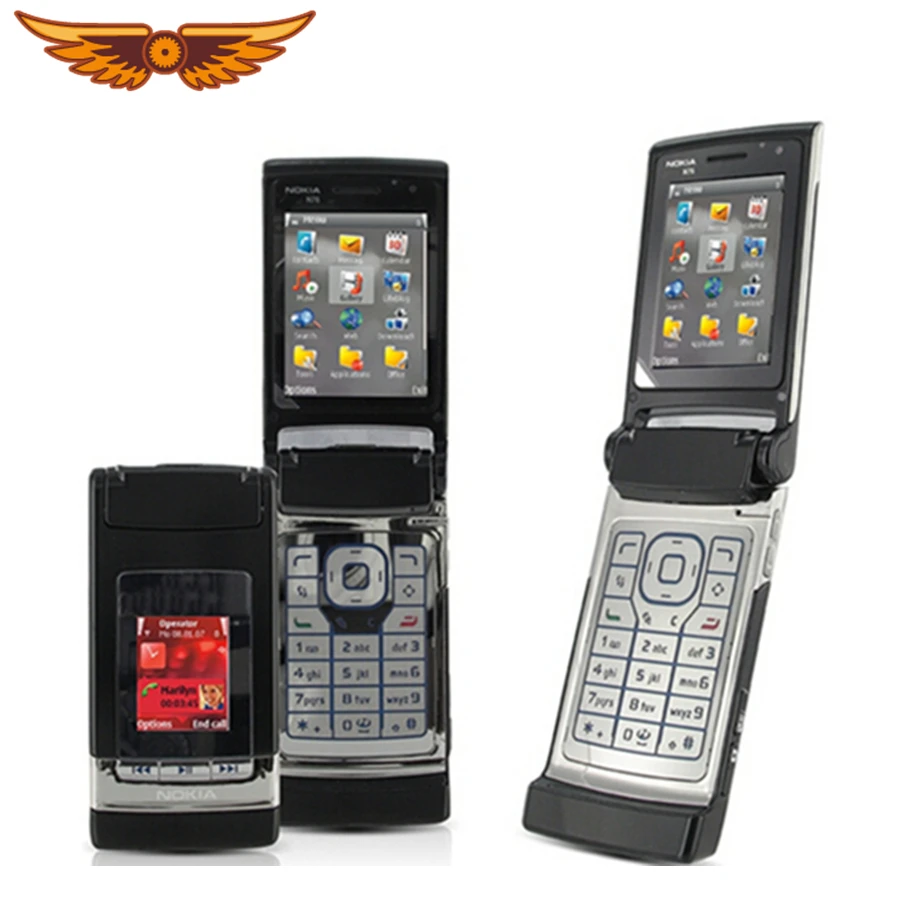 

N76 Original Unlocked Nokia N76 Symbian OS v9.2 700 mAh Support Russian Keyboard and Arabic Keyboard Cellphone Free Shipping