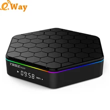 T95Z Plus Smart tv BOX 2 ГБ/16 ГБ 3 Гб/32 ГБ Amlogic S912 Восьмиядерный Android 7,1 tv BOX 2,4G/5 ГГц WiFi BT4.0 4K 1080p телеприставка