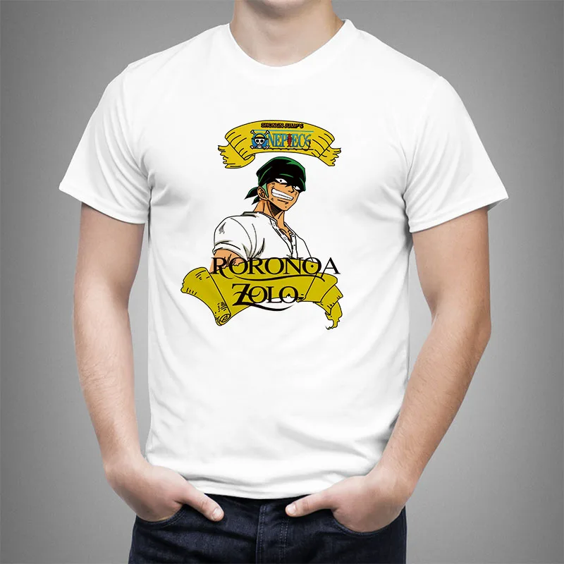 Футболка с анимационным рисунком luffy anime roronoa zoro usopp для мужчин и женщин