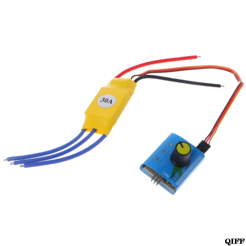DC12V 30A высокомощный Бесщеточный Регулятор скорости двигателя DC 3-фазовый регулятор PWM Mar28