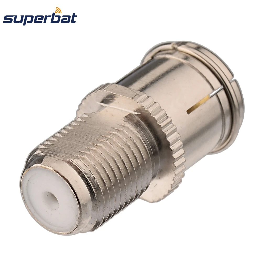 RF Coaxial Connector TV Tuner Antenna Adapter for Signal Transmission