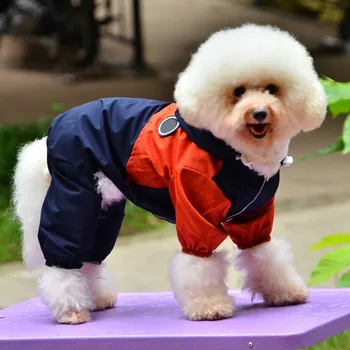 

Winter Autumn Dog Clothes Raincoat Waterproof Overalls Goods for Pets Poncho Rain Umbrella Coats for Chihuahua Jackets