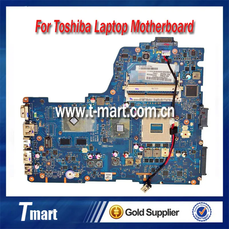 100% working laptop motherboard for toshiba A660 K000106380 LA-6062P system mainboard fully tested