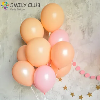 

Peach Balloons Pink Balloons 1st Birthday Baby Shower Balloons, Peach & Pink Balloon Mix, Balloon Size 10inch Pkt of 30 Balloon