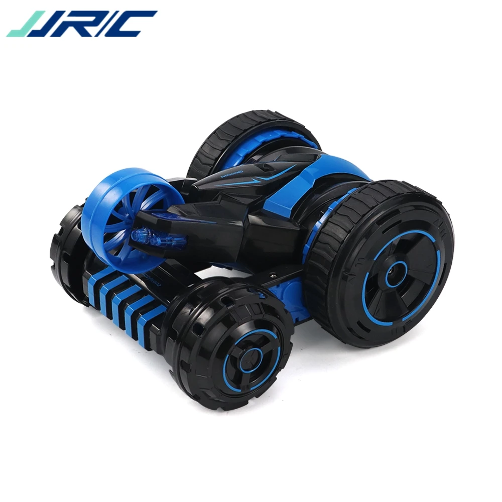 

JJRC Q49 Stunt Car ACRO One Key Deformation Flip 360 Degree Rotating Five-Wheel Vehicle Toys LED Light RC Climbing Cars for Kids