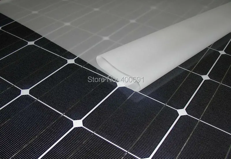 50 м/лот Солнечная эва пленка для инкапсуляции солнечных батарей, 560 мм ширина 0,3 мм толщина Солнечная эва герметизирующая пленка, TUV CE UL
