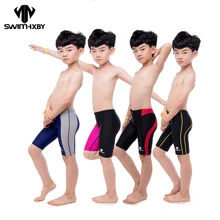 HXBY Professional Kids Swimwear Boys Swimsuit Mens Swim Trunk Boy Swimming Trunks For Children Swimsuit Men Swimwear Swim Shorts