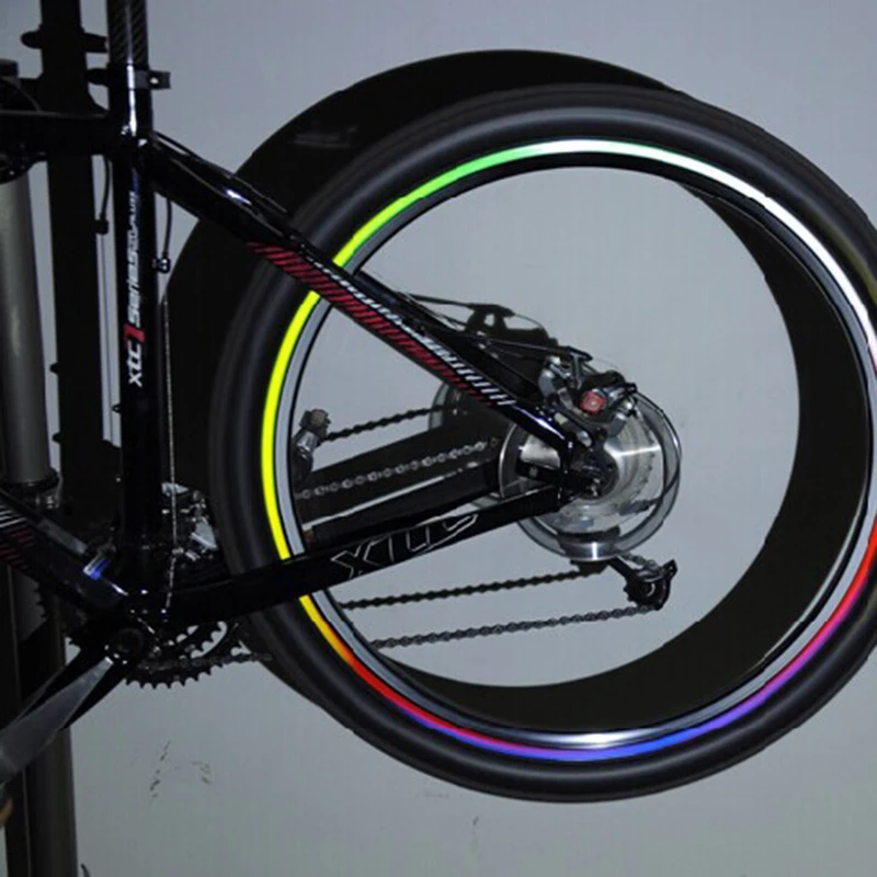 

ROCKBROS 12pcs Bicycle Wheel Light Reflector Reflective Bike Riding Lamp Cycle Tire Light Stick Bicycle Night Cycling Light