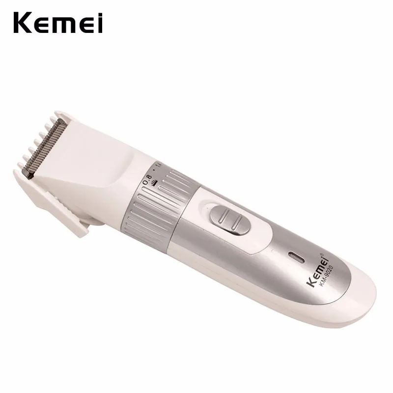 Kemei 110-240 V перезаряжаемый электрический триммер для стрижки волос лезвие из нержавеющей стали для резки усов Бритва для мужчин 46