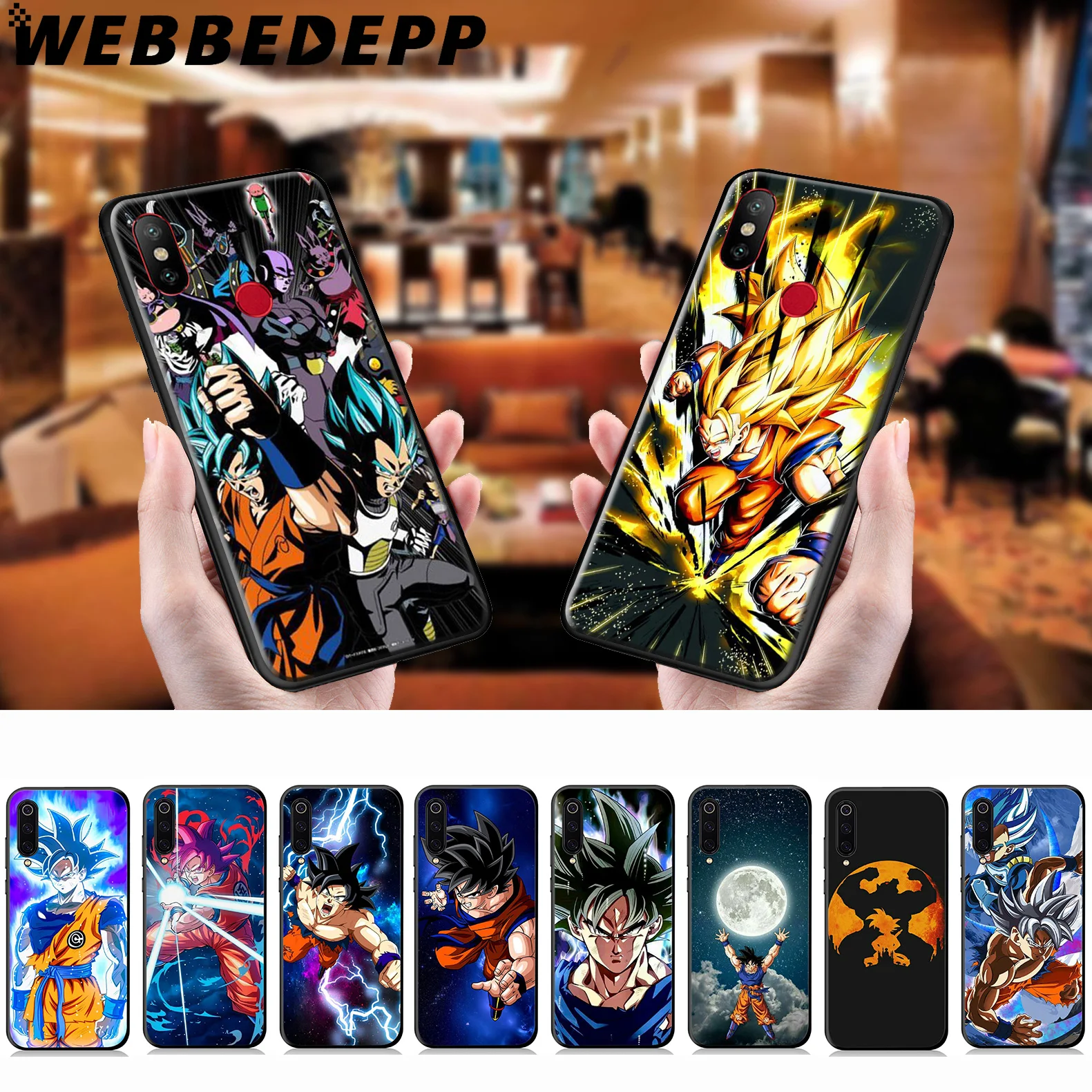 WEBBEDEPP Dragon Ball Z Goku супер мягкий чехол для Xiaomi Mi 9T 9 8 SE 6 A1 A2 A3 Lite MiA1 MiA2 MiA3 F1 MAX 3 Mi8 CC9E CC9 |